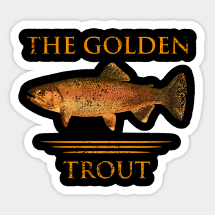 The Golden Trout Sticker